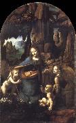 Leonardo  Da Vinci, The Virgin of the Rocks